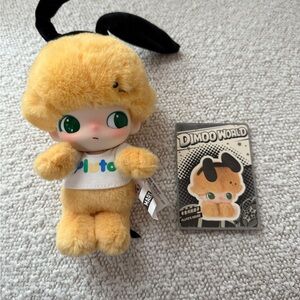 Dimoo World x Disney Series Plush Keychain